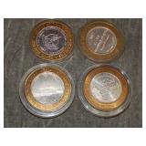 4 Casino SILVER Strikes .999 SILVER
