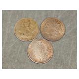 1921 P, D, S. Morgan Silver Dollars
