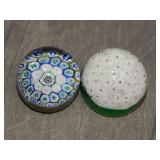 Pair of Murano??? Paperweights