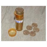 Roll of 40 UNCIRCULATED 1958 D Nickels