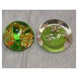 Pair of Vintage Murano?? Paperweights