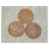 1871, 73, 75 Indian Head Cents BETTER DATES