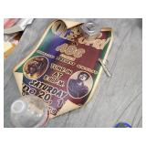 George Brett Key Chain HOF Bat & Bob Dylan Poster
