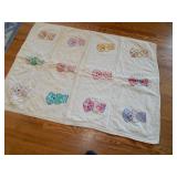 Hand stitched Child Teddy Bear Quilt