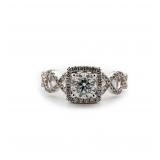 14kt Gold 1.90 ctw Diamond Halo Engagement Ring