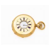 Patek Phillippe 18kt Gold Demi-Hunter Pocket Watch