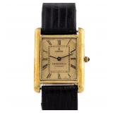 14KT Concord Tiffany & Co  Stamped Dial Wristwatch