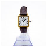 Vintage Cartier Manual Wind Mechanical 2512 Watch