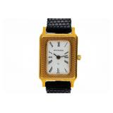 Vintage Bucherer 8460 18K Yellow Gold Quartz Watch