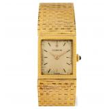 Vintage 18kt YG Corum 8168 Manual Wind Watch