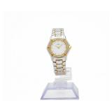 18k Two-Tone Ebel Mother Of Pearl Diamond Watch