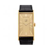 Vintage Dunhill 8037 18kt Yellow Gold Wristwatch