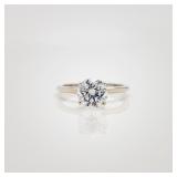 14kt Gold 1.63 Carat Round Diamond Engagement Ring