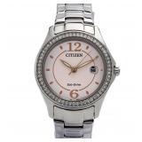 New Citizen Stainless Steel Eco-Drive WristWatch