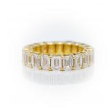 18kt Yellow Gold 6.00 ctw Diamond Eternity Band