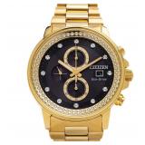 New Citizen Steel Eco-Drive Wristwatch/Bracelet