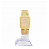 Vintage 18KT Yellow Gold Piaget Quartz Wrist Watch