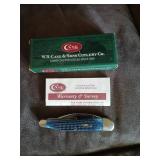 Case knife new 3 blades seahorse blue mint in vox