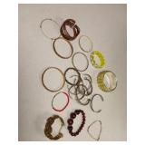 Costume jewelry bracelets