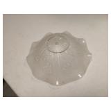 Iris and herringbone ceilling light glass globe