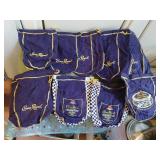 9 Crown royal bags, 3 are racing 2006.