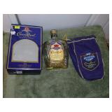 2005 brickyard 400 racing Crown royal bag bottle