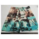 Size 38 Hard Rock Cafe board shorts new