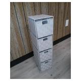 Storage drawers 7.25 wide by 27 tall