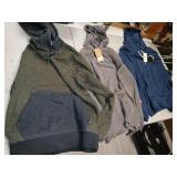 3 sz small mens sweaters sweatshirt