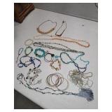 Box of costume jewelry