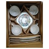 20 pc Mikasa china rose hips in box