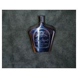 2000 Crown royal metal flask, very nice