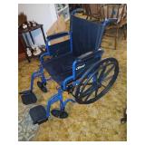 Drive wheelchair with feet rest. Nice.