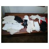 Vintage women's collars and gloves and more.