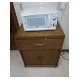 Microwave and microwave stand