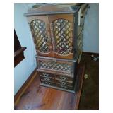 24 inch tall jewelry box with contents