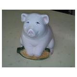 Pig hog cookie jar.