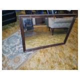 Antique mirror 28 x 20.