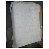 Vintage cloth lace tablecloth, 40 x 58 inches.