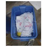 Bid of material pillowcases, linens, more