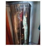 Vtg clothes women's in hanging case avon and more
