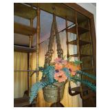 Hanging flower, arrangement, beautiful.
