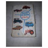 VTG Mattel, inc toy maker, mini car case full of
