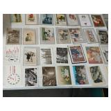 35 vintage postcards.