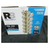 NIB 6 pack Bed/Bath  Knobs  - w/ Locks