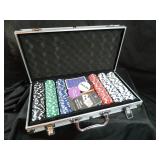 Great Set of Poker Chips in Case