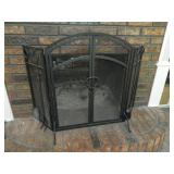 Fireplace Screen & Tools