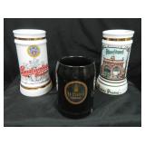 3 Beer Steins