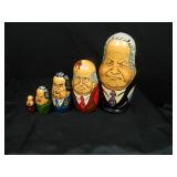 Politica Figures Nesting Dolls