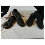 SKECHERS - Brown w/Tie , Black Slip On